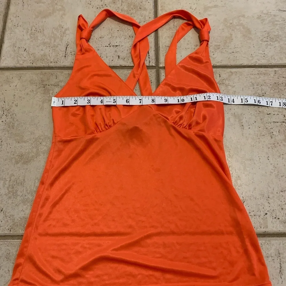 La Senza Orange Criss-Cross Strap Cami S/P - Picture 9 of 9